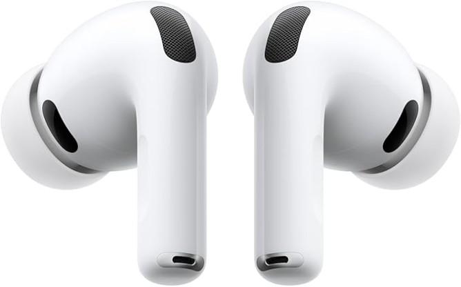 Apple AirPods Pro 3 Wireless Earbuds, Active Noise Cancellation, Live Translation, Heart Rate Sensing, Hearing Aid Feature, Bluetooth Headphones, Spatial Audio, High‑Fidelity Sound, USB‑C Charging